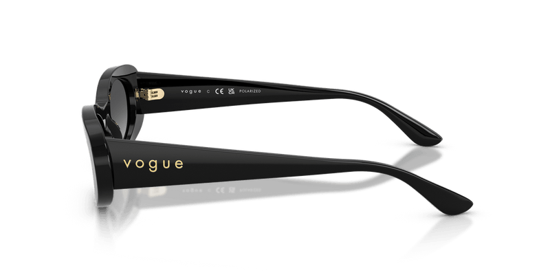 Vogue Eyewear VO5582S in Black / Gradient Grey Polarized - Alternate View