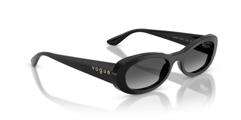 Vogue Eyewear VO5582S in Black / Gradient Grey Polarized - Alternate View