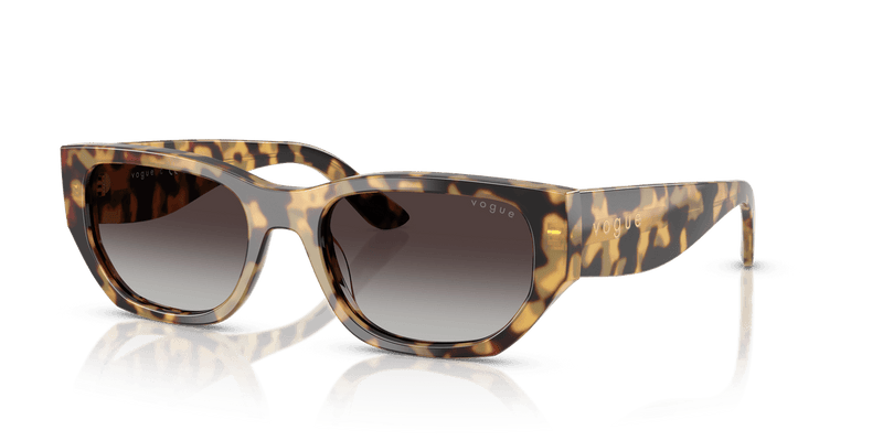 Vogue Eyewear VO5586S in Yellow Tortoise / Grey Gradient - Alternate View