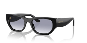 Black / Clear Gradient Blue