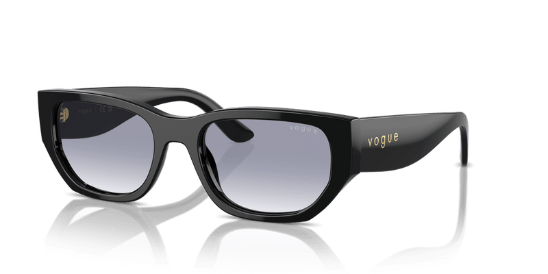 Vogue Eyewear VO5586S in Black / Clear Gradient Blue - Alternate View