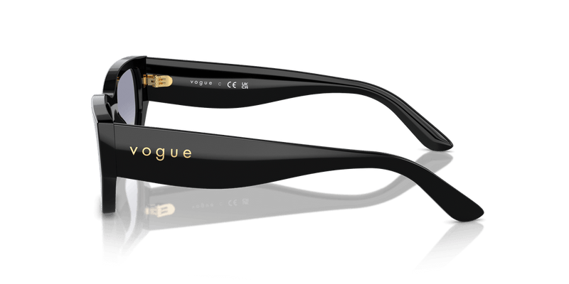 Vogue Eyewear VO5586S in Black / Clear Gradient Blue - Alternate View