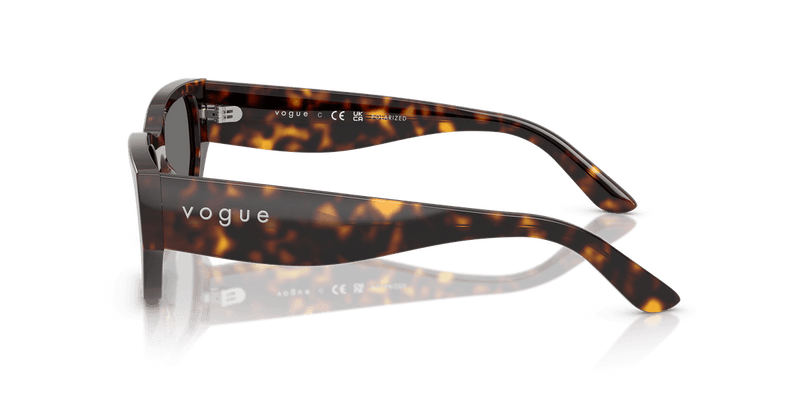Vogue Eyewear VO5586S in Dark Havana / Dark Grey Polarized - Alternate View