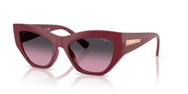 Vogue Eyewear VO5607S in Full Cherry / Violet Gradient Grey - Alternate View