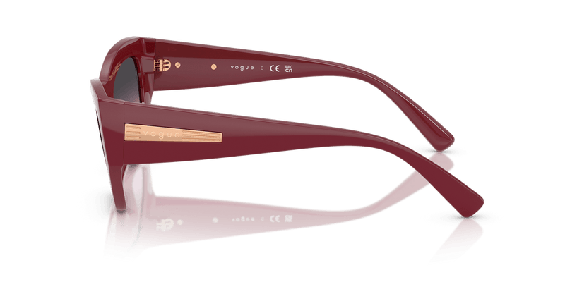 Vogue Eyewear VO5607S in Full Cherry / Violet Gradient Grey - Alternate View