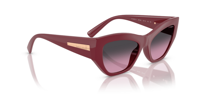 Vogue Eyewear VO5607S in Full Cherry / Violet Gradient Grey - Alternate View