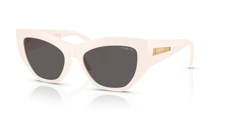 Vogue Eyewear VO5607S in Full Ivory / Black Smoke - Alternate View