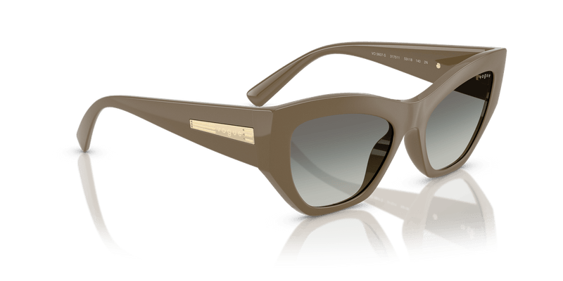 Vogue Eyewear VO5607S in Full Brown / Gradient Dark Grey - Alternate View