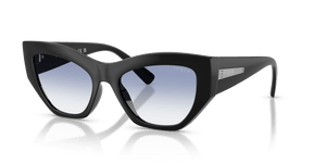 Black / Clear Gradient Light Blue