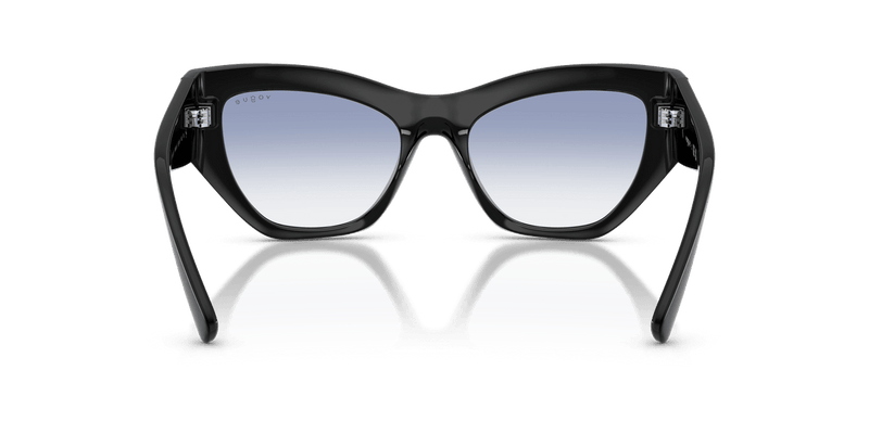Vogue Eyewear VO5607S in Black / Clear Gradient Light Blue - Alternate View