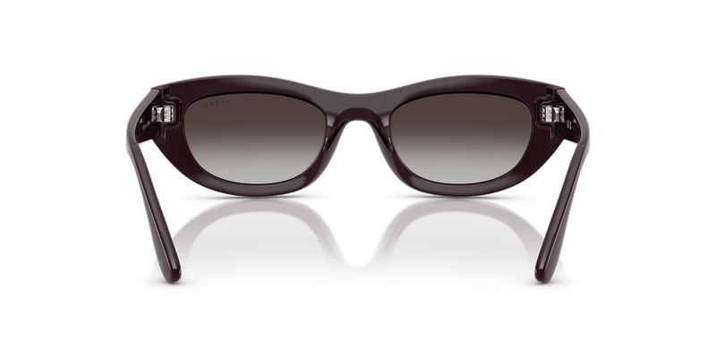 Vogue Eyewear VO5616S in Full Bordeaux / Grey Gradient - Back View