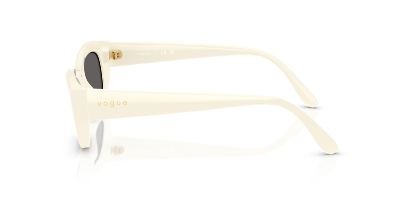 Vogue Eyewear VO5616S in Full Ivory / Black Smoke - Alternate View