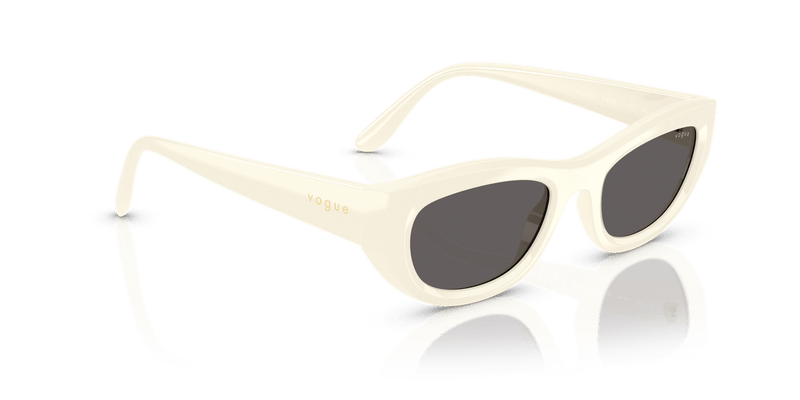 Vogue Eyewear VO5616S in Full Ivory / Black Smoke - Alternate View