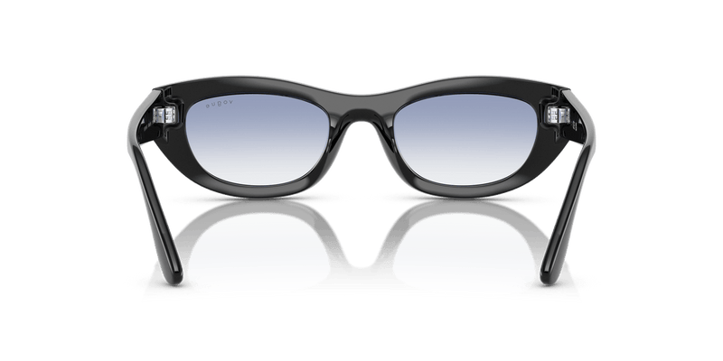 Vogue Eyewear VO5616S in Black / Clear Gradient Light Blue - Alternate View