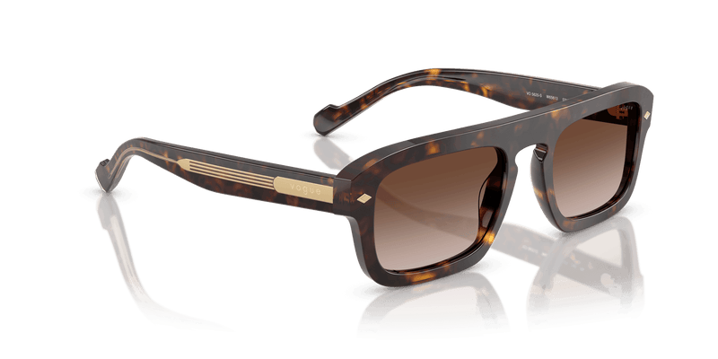 Vogue Eyewear VO5620S in Dark Havana / Gradient Brown (W65613) - Alternate View