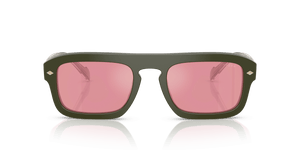 Full Green / Pink Dark Mirror Red (3217F6)