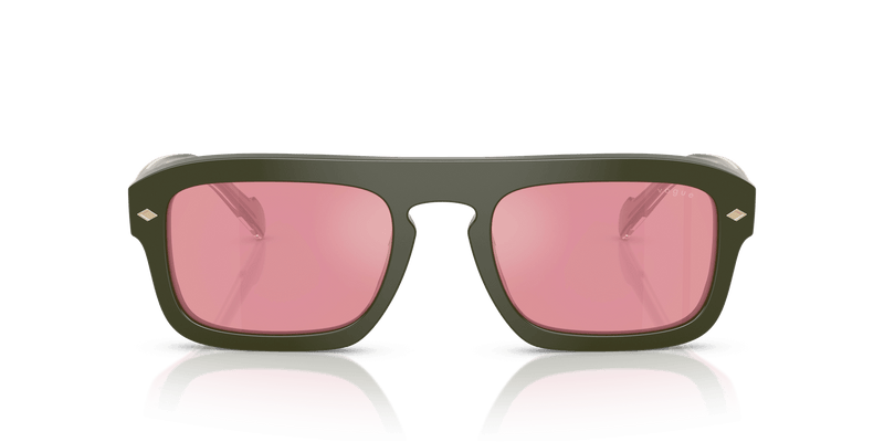 Vogue Eyewear VO5620S in Full Green / Pink Dark Mirror Red (3217F6) - Alternate View