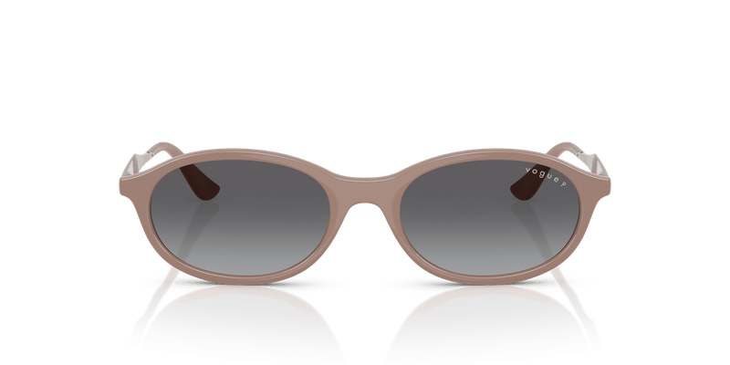 Vogue Eyewear VO5625S in Black & Gold / Gradient Grey Polarized (3272T3) - Front View