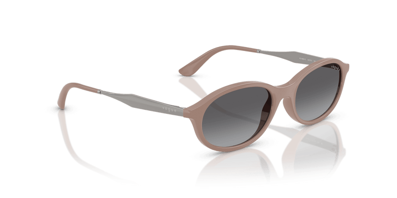 Vogue Eyewear VO5625S in Black & Gold / Gradient Grey Polarized (3272T3) - Front View