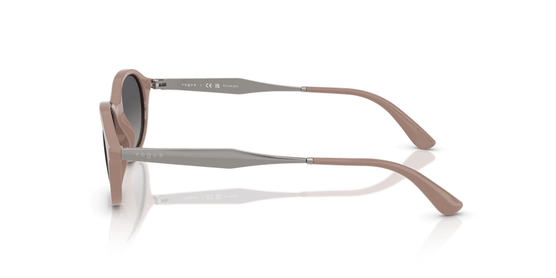 Vogue Eyewear VO5625S in Black & Gold / Gradient Grey Polarized (3272T3) - Front View