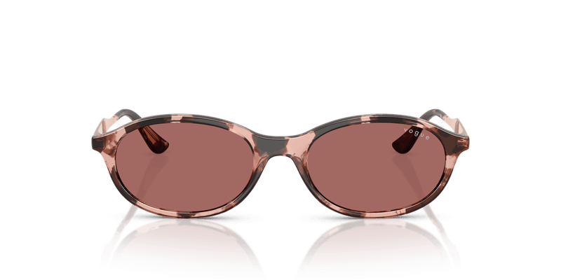 Vogue Eyewear VO5625S in Rose Havana / Dark Violet (319969) - Front View