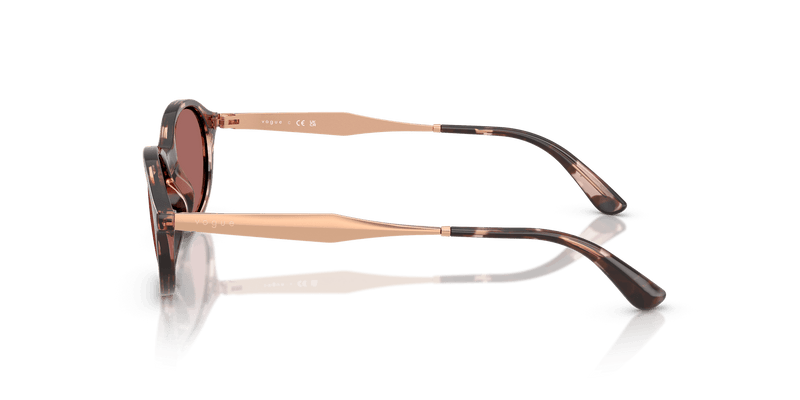 Vogue Eyewear VO5625S in Rose Havana / Dark Violet (319969) - Front View