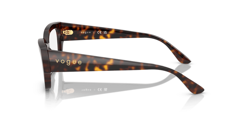 Vogue Eyewear VO5639U in Dark Havana (W656) - Alternate View