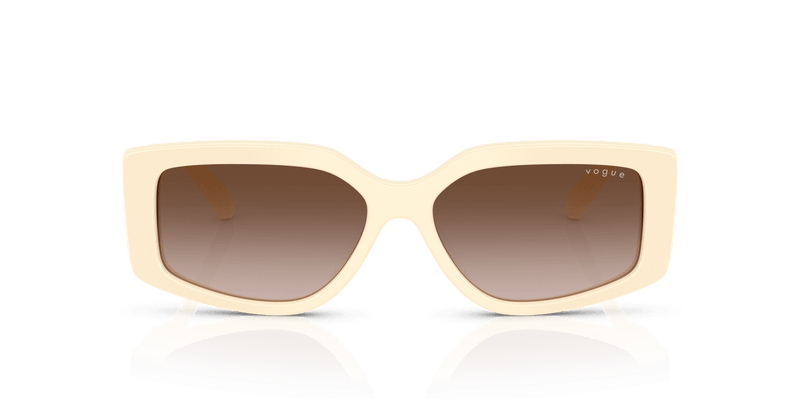Vogue Eyewear VO5642SU in Full Ivory / Gradient Brown (316713) - Alternate View