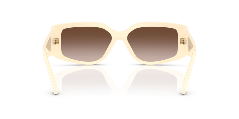 Vogue Eyewear VO5642SU in Full Ivory / Gradient Brown (316713) - Alternate View