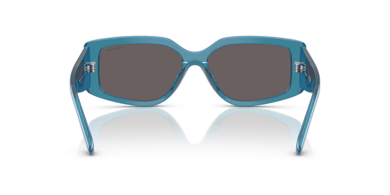 Vogue Eyewear VO5642SU in Transparent Pearl Blue / Black Smoke (323787) - Alternate View
