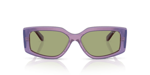 Transparent Pearl Purple / Green (323682)