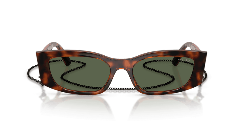 Vogue Eyewear VO5655SU in Dark Havana / Dark Green Polarized (W6569A) - Alternate View