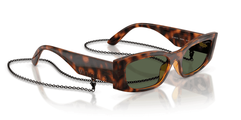 Vogue Eyewear VO5655SU in Dark Havana / Dark Green Polarized (W6569A) - Alternate View