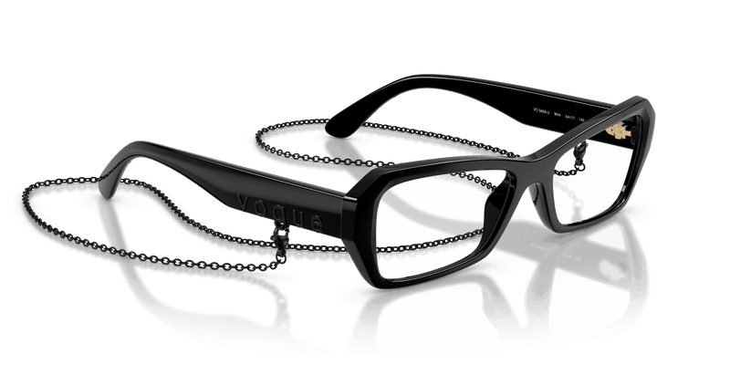 Vogue Eyewear VO5656U in Black (W44) - Back View