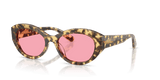 Brown Beige Tortoise / Pink (324184)