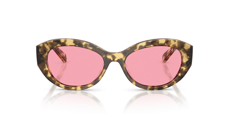 Vogue Eyewear VO5659SU in Brown Beige Tortoise / Pink (324184) - Side View