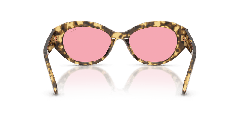 Vogue Eyewear VO5659SU in Brown Beige Tortoise / Pink (324184) - Alternate View