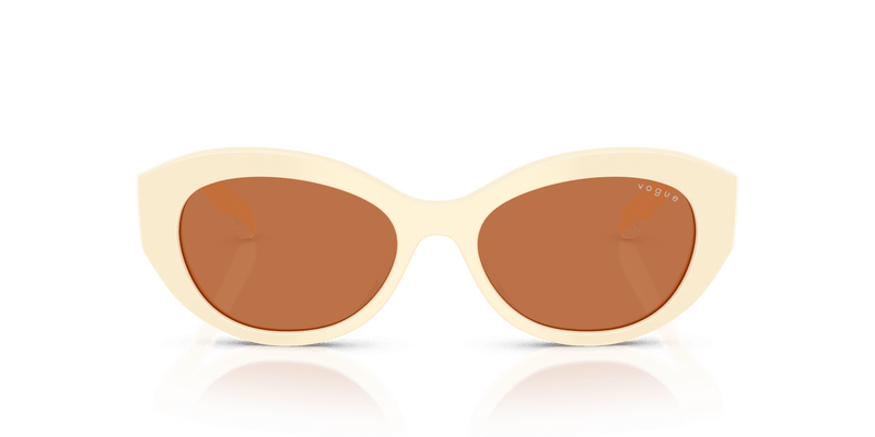 Vogue Eyewear VO5659SU in Full Ivory / Brown (316773) - Alternate View