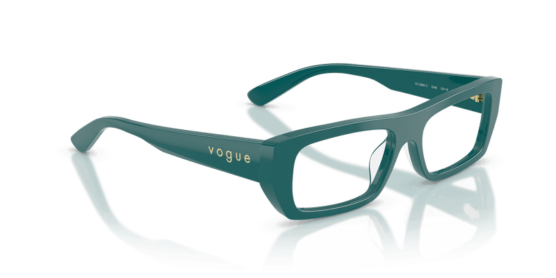 Vogue Eyewear VO5660U in Full Green (3246) - Back View