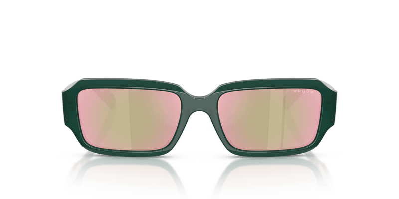 Vogue Eyewear VO5693SU in Opal Green / Grey Mirror Yellow Rose (32824Z) - Alternate View