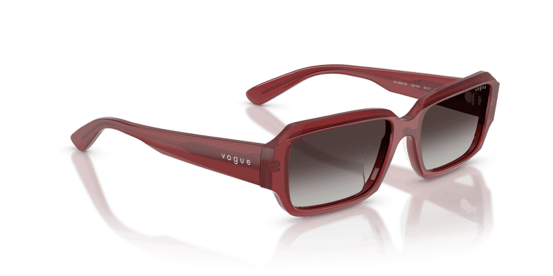 Vogue Eyewear VO5693SU in Opal Magenta / Grey Gradient (32818G) - Back View