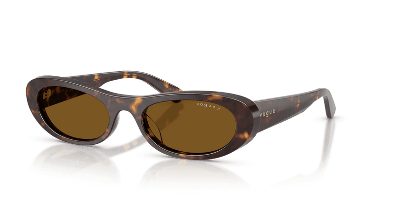 Vogue Eyewear VO5695SU in Dark Havana / Dark Brown Polar (W65683) - Alternate View