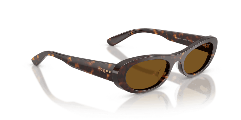 Vogue Eyewear VO5695SU in Dark Havana / Dark Brown Polar (W65683) - Alternate View