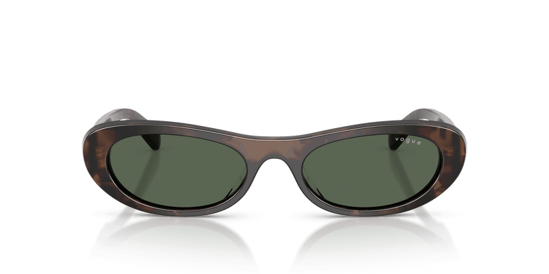 Vogue Eyewear VO5695SU in Milky Brown Havana / Dark Green (327971) - Alternate View