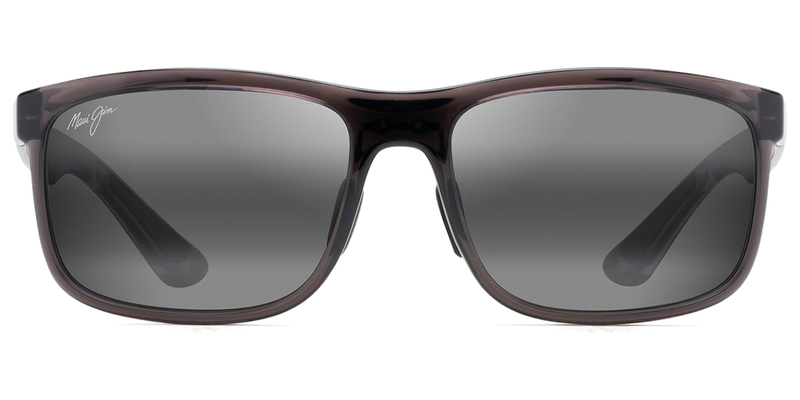 Maui Jim Huelo in Translucent Grey / Neutral Grey (449-11) - Front View
