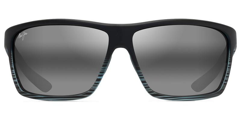 Maui Jim Alenuihaha in Grey Black Stripe / Neutral Grey (839-11D) - Front View