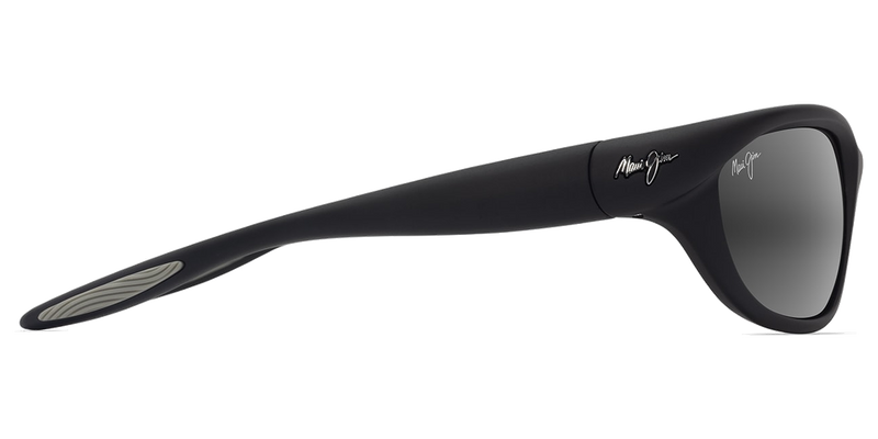 Maui Jim Haulani in Matte Black / Neutral Grey (349-02) - Back View