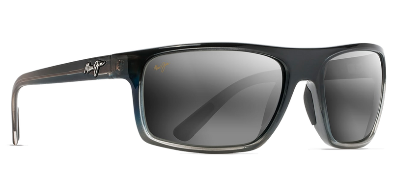 Maui Jim Byron Bay in Marlin / Neutral Grey (746-03F) - Temple Detail