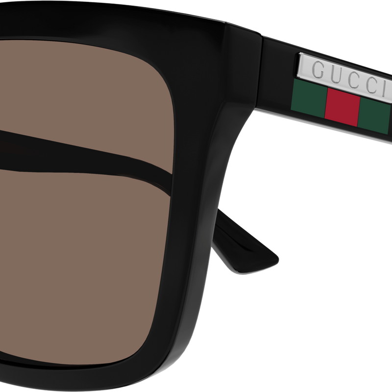 Gucci GG0748S in Black (005) - Temple Detail