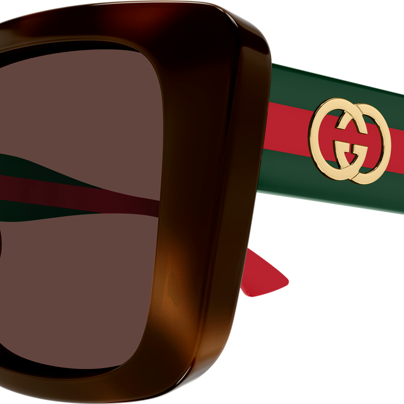 Gucci GG2118SA in Black (002) - Temple Detail
